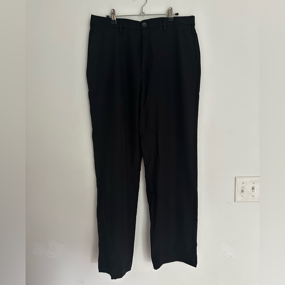 Haggar Black Dress Pants Classic Straight-Leg | Men’s Sz 34x30 ✨